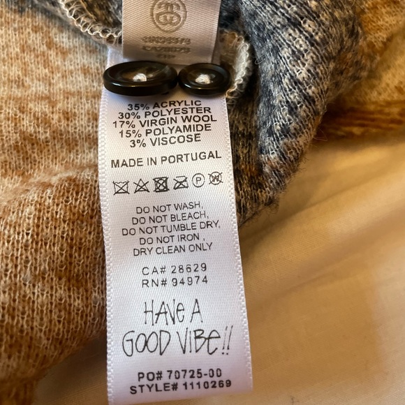 Stussy Knit Button-Up - Small - Picture 5 of 6